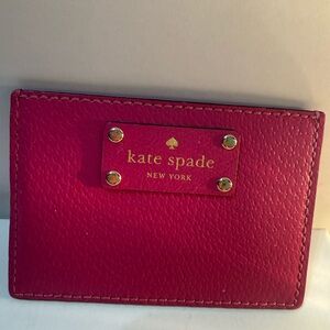 Kate Spade Pink Card Holder